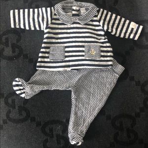 Petit Bateau matching top and pants
